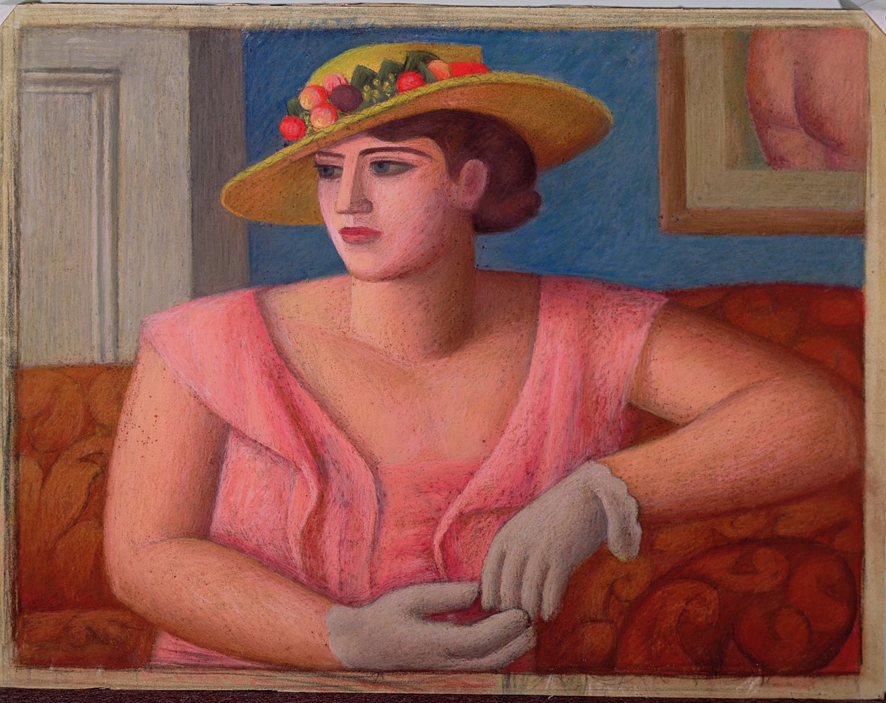 Marjorie Gertler portréja, 1933 alkotó: Mark Gertler
