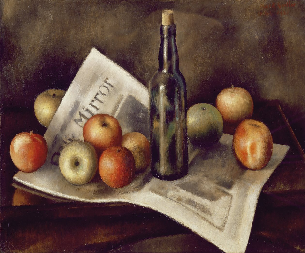 Csendélet almával, 1921 alkotó: Mark Gertler