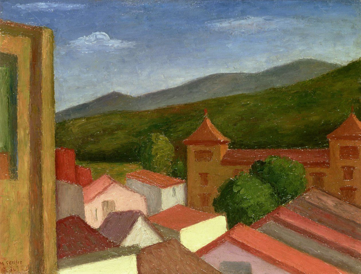 A kolostor, 1934 alkotó: Mark Gertler