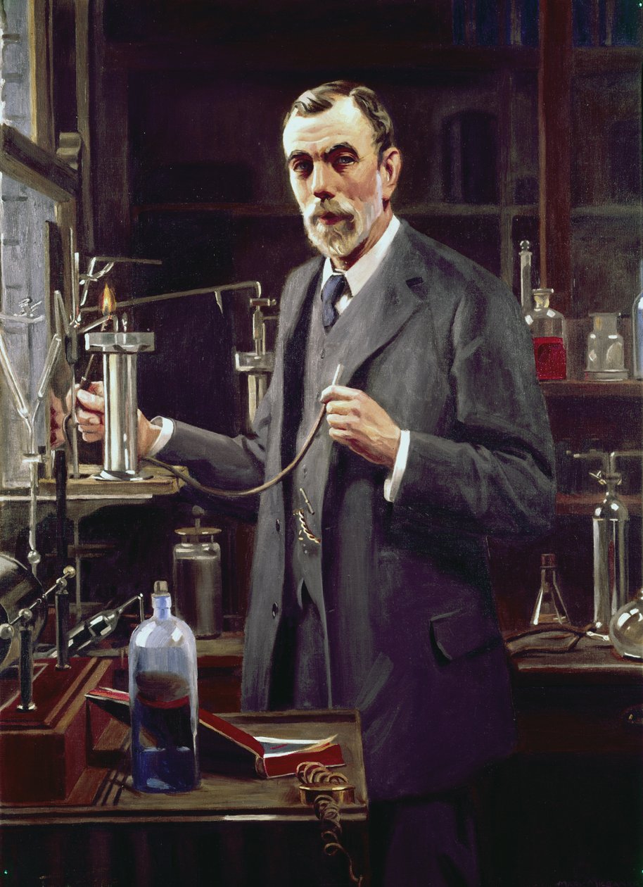Sir William Ramsay (1852-1916) 1913 alkotó: Mark Richard Milbanke