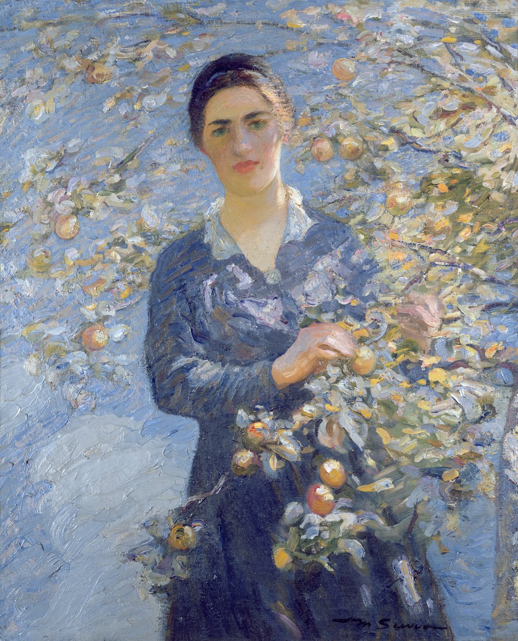 Az alma, 1917 alkotó: Mark Senior