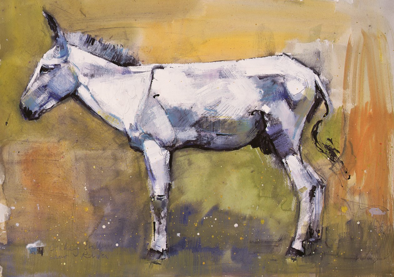 Donkey Stallion, Ronda, 1998 (vegyes média papíron) alkotó: Mark Adlington