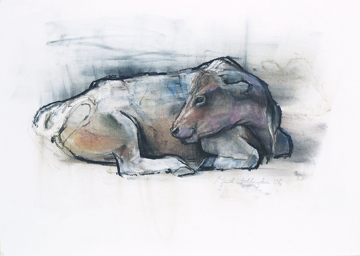 Galloway, 2006 (szén és konte papíron) alkotó: Mark Adlington
