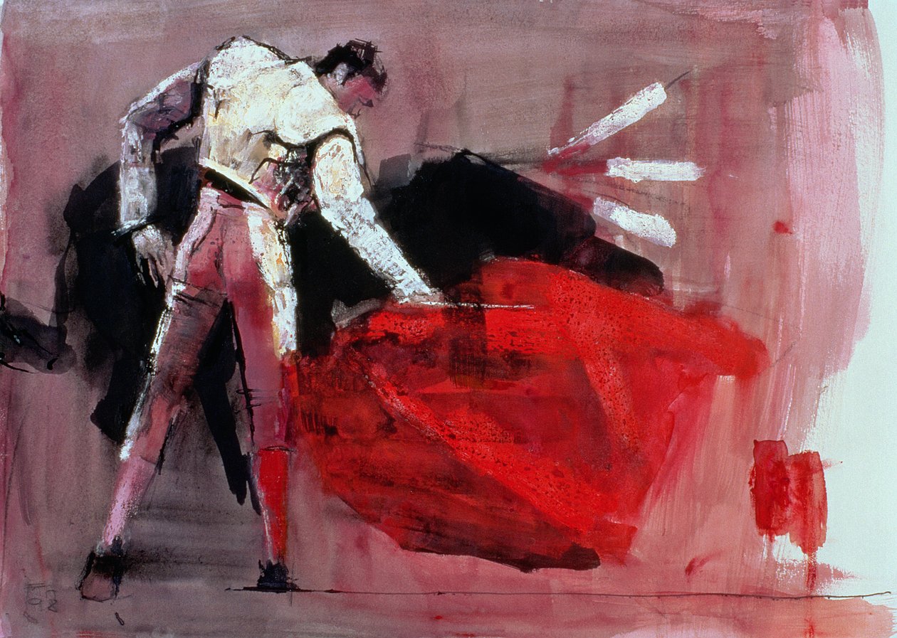 Matador, 1998 (vegyes média papíron) alkotó: Mark Adlington