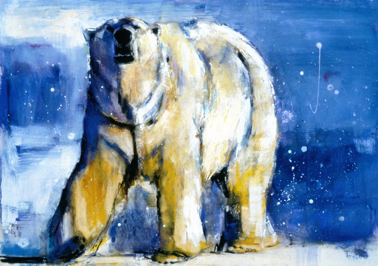 Northern Lights, 1998 (vegyes média papíron) alkotó: Mark Adlington