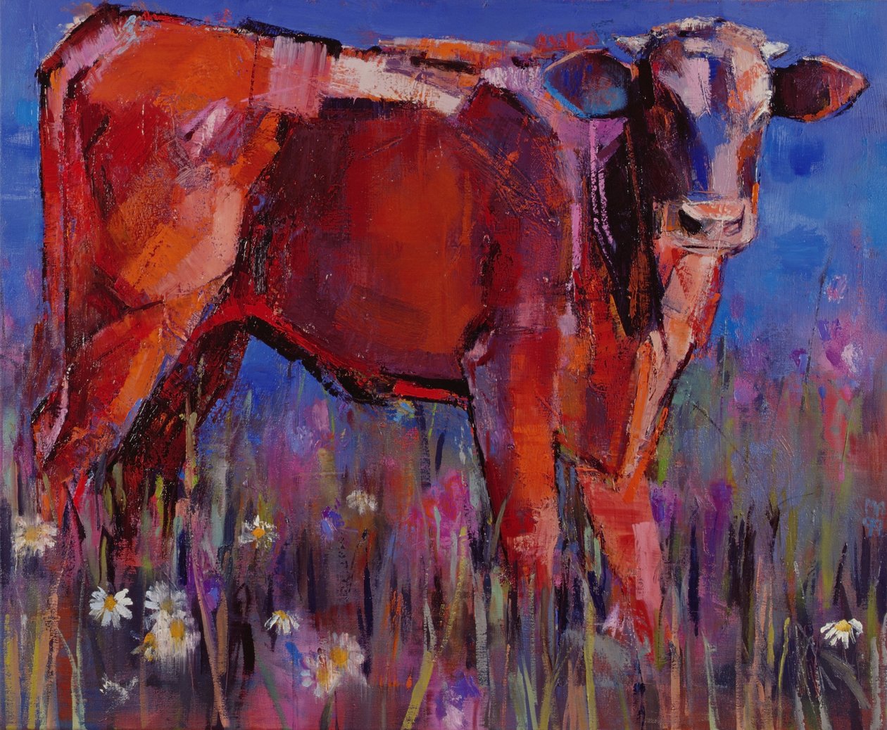 Vörös borjú, Cazalla de la Sierra, 1999 alkotó: Mark Adlington