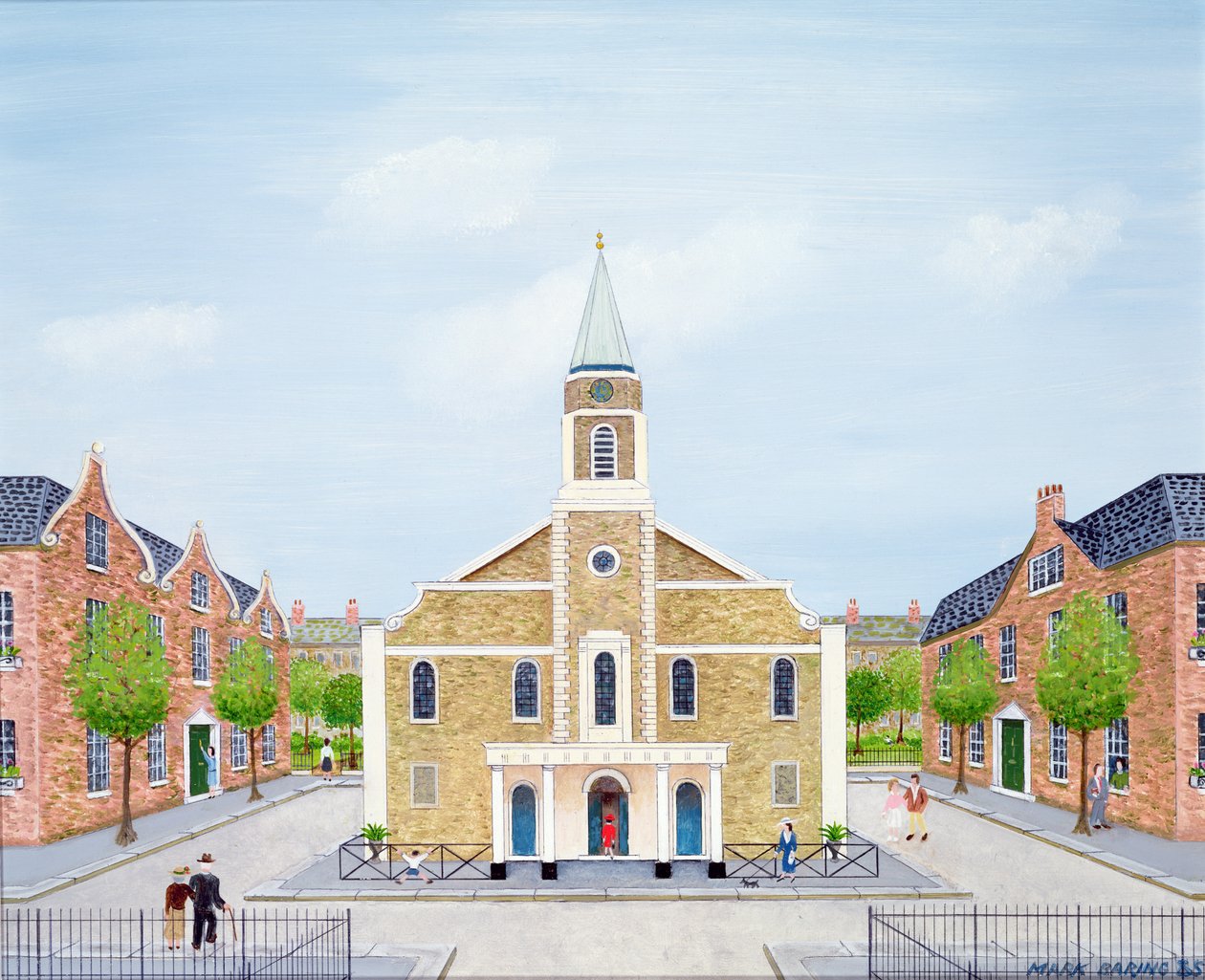 Grosvenor Chapel, London alkotó: Mark Baring