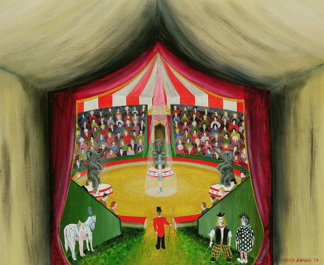 A cirkusz alkotó: Mark Baring