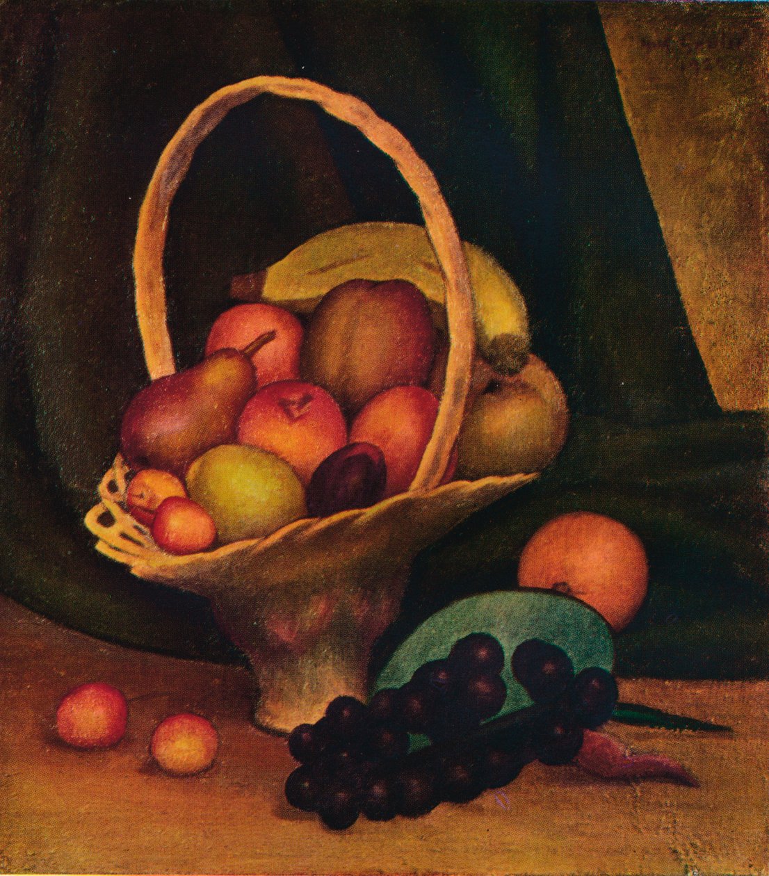 Gyümölcskosár, c1922 alkotó: Mark Gertler