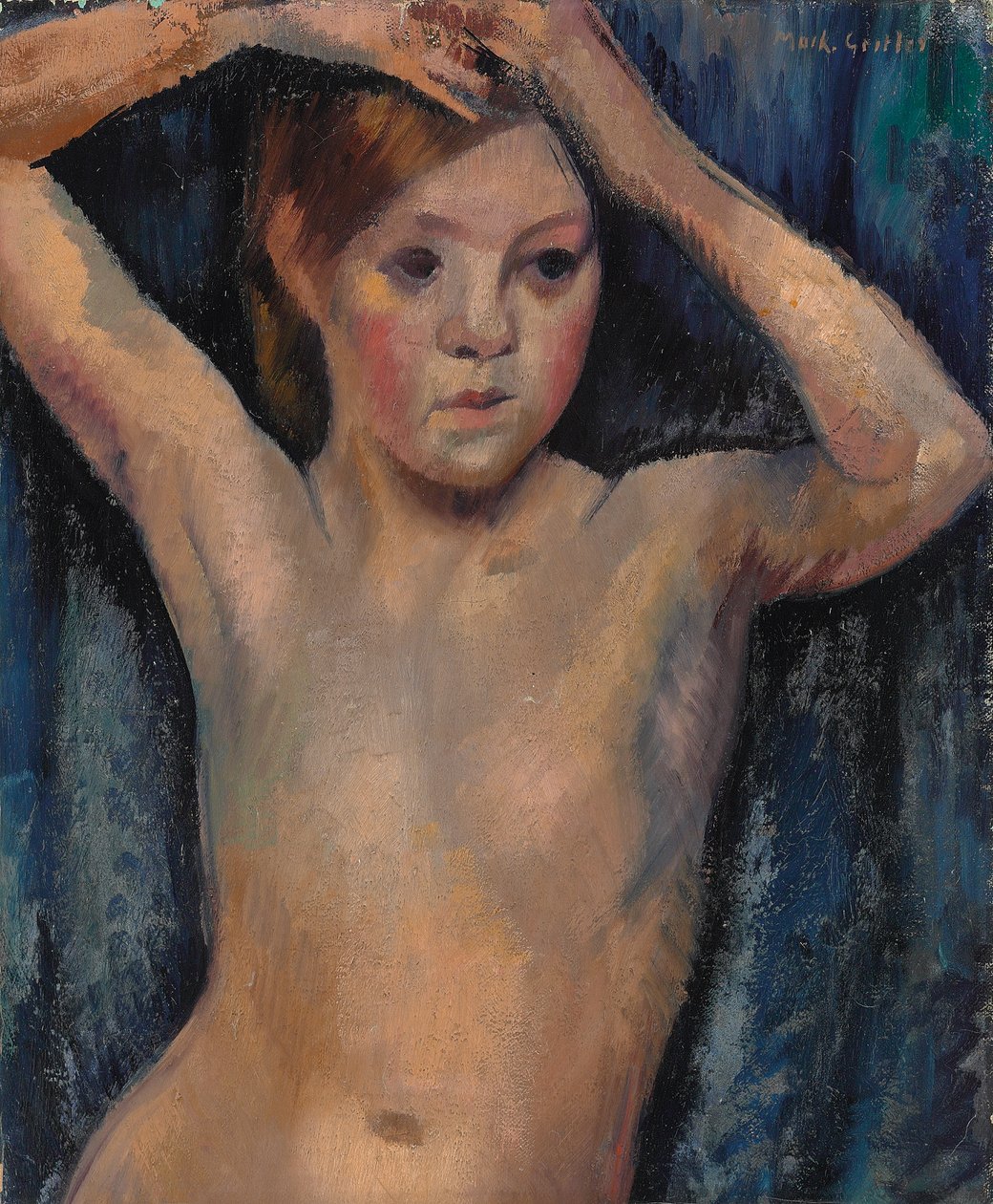 Meztelen alkotó: Mark Gertler