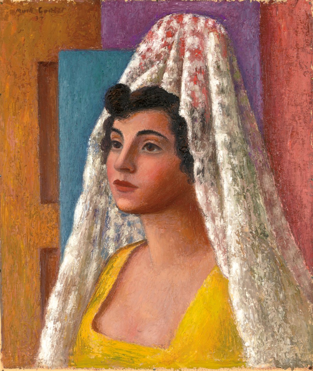 Dorothy Morland portréja alkotó: Mark Gertler