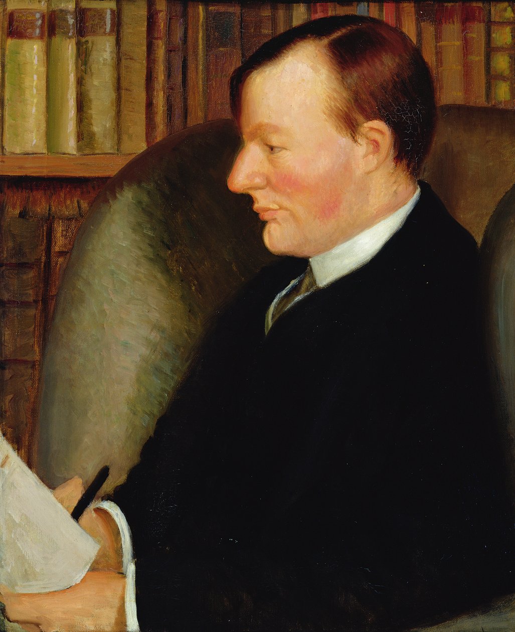 Thomas Edmund Harvey (1875-1955) portréja (olaj, vászon) alkotó: Mark Gertler