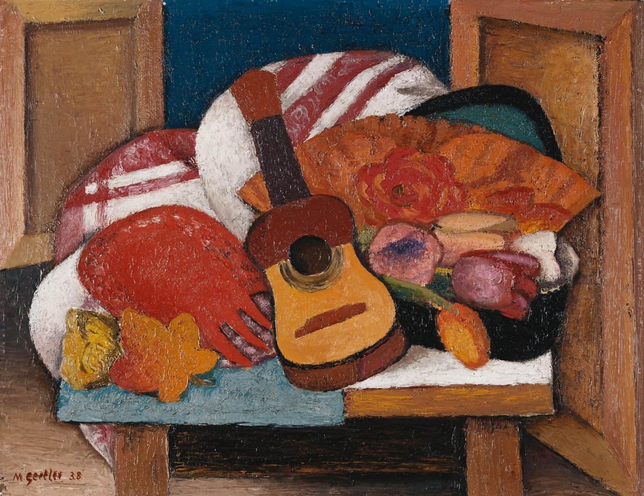 Tanulmány a spanyol rajongó számára alkotó: Mark Gertler