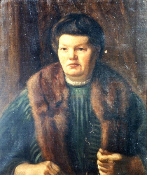 A művész anyja, 1909 körül (olaj, vászon) alkotó: Mark Gertler