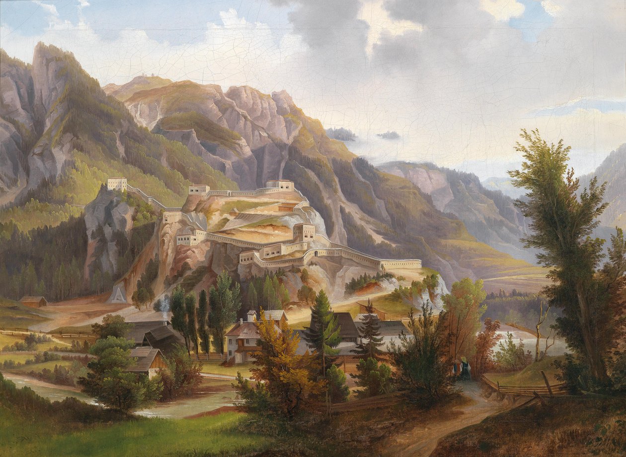 Malborghetto kilátása alkotó: Marko Pernhart