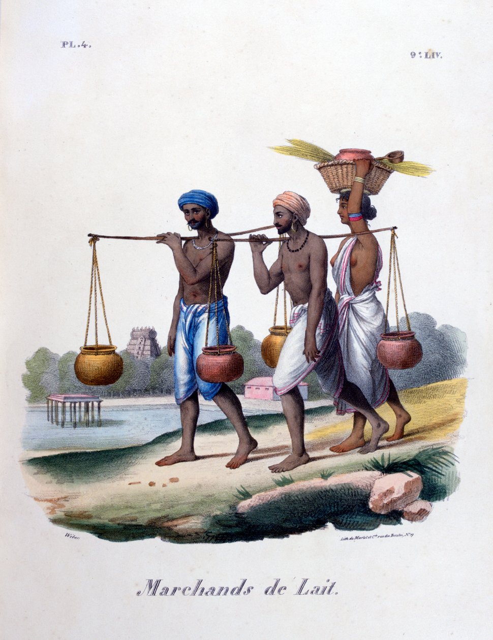 Tejkereskedők, 1828 alkotó: Marlet et Cie