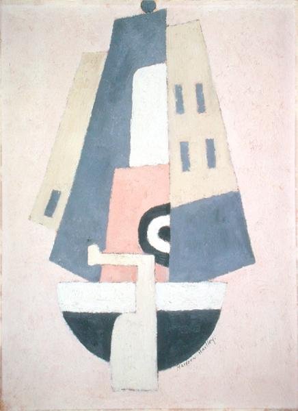 Hajó – Fekete-fehér hajótest (lásd: 165362) alkotó: Marsden Hartley