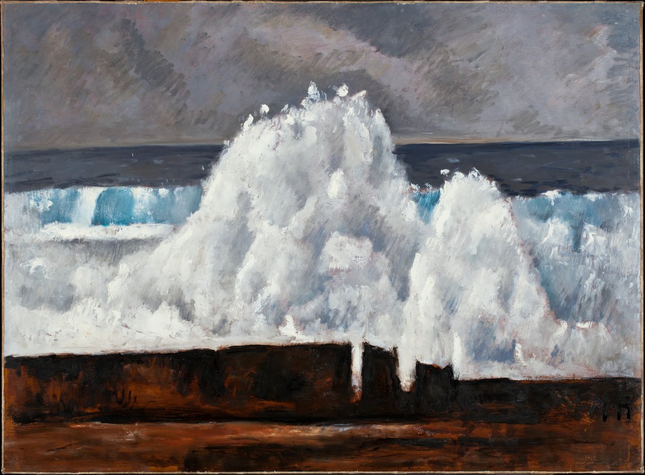 The Wave, 1940-41 (olaj, masonit) alkotó: Marsden Hartley