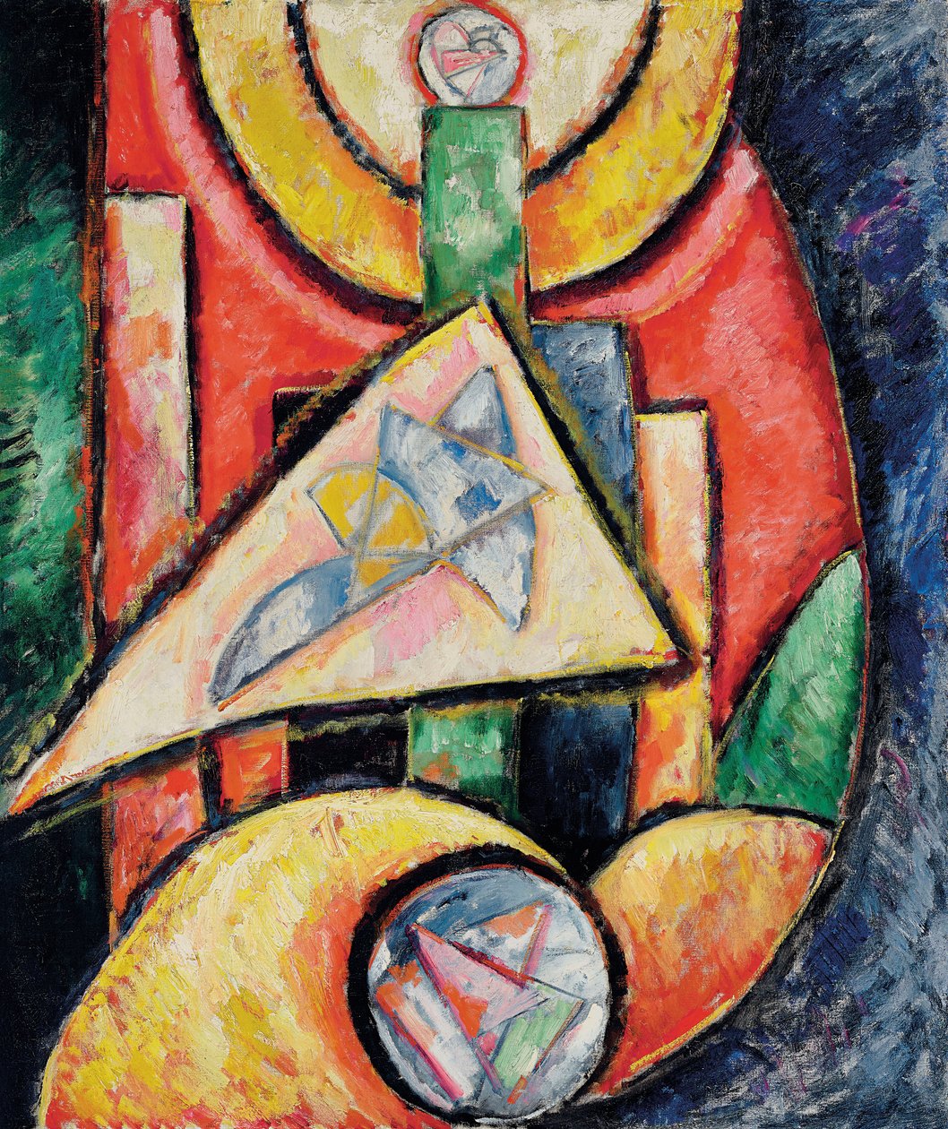 Absztrakció alkotó: Marsden Hartley