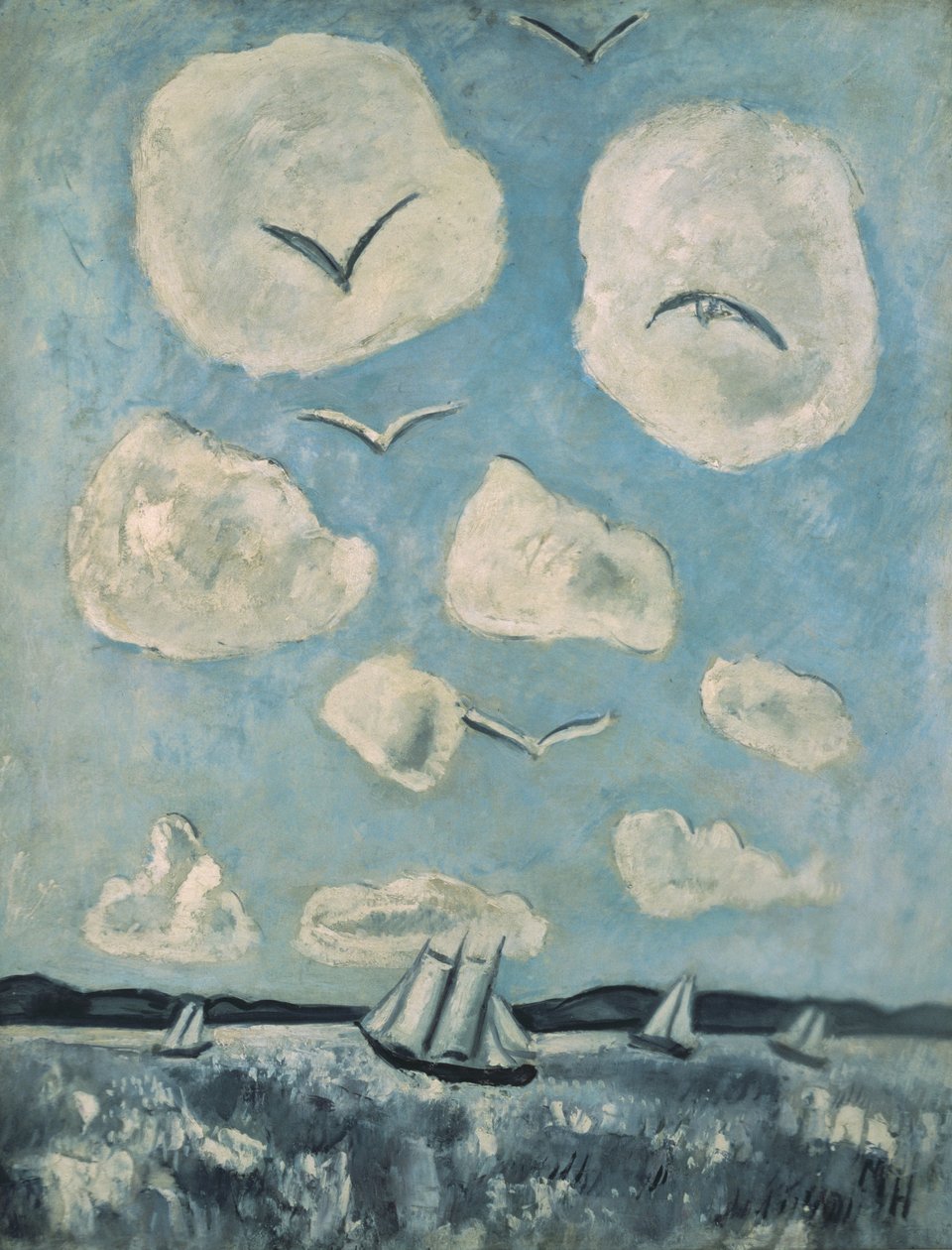 Bagaduce madarai alkotó: Marsden Hartley