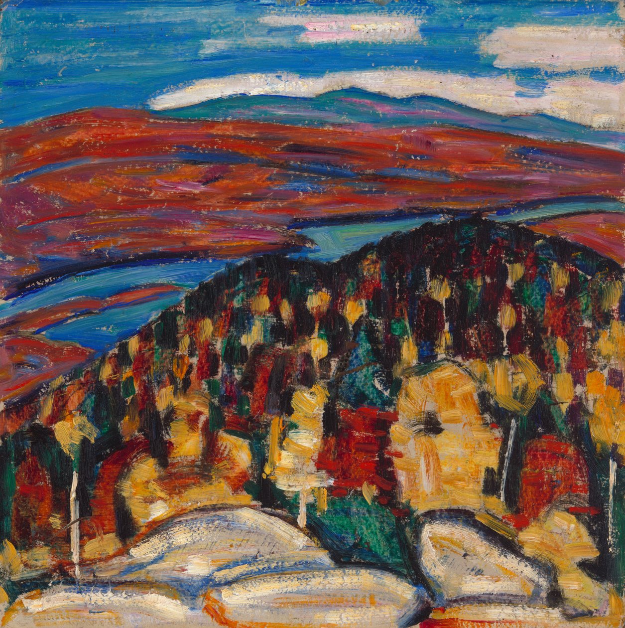 Tájkép 26. alkotó: Marsden Hartley