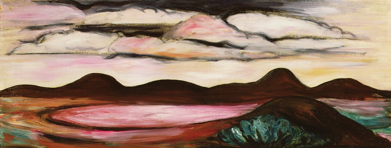 Új-mexikói visszaemlékezés, 1923 alkotó: Marsden Hartley