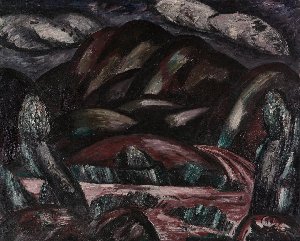 New Mexico Recollection, 1923 körül alkotó: Marsden Hartley