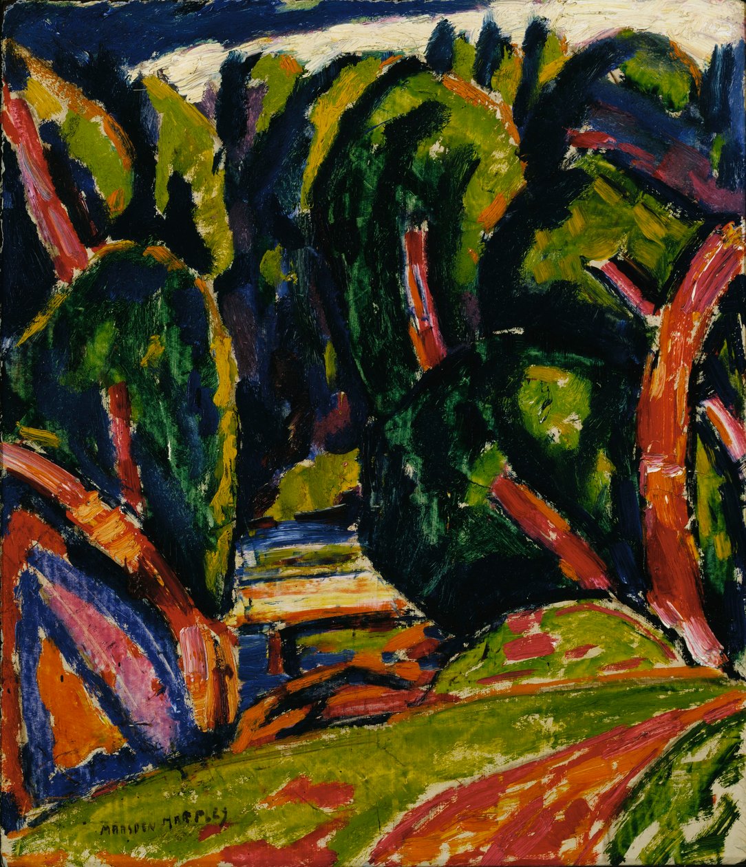 Vörös fa alkotó: Marsden Hartley