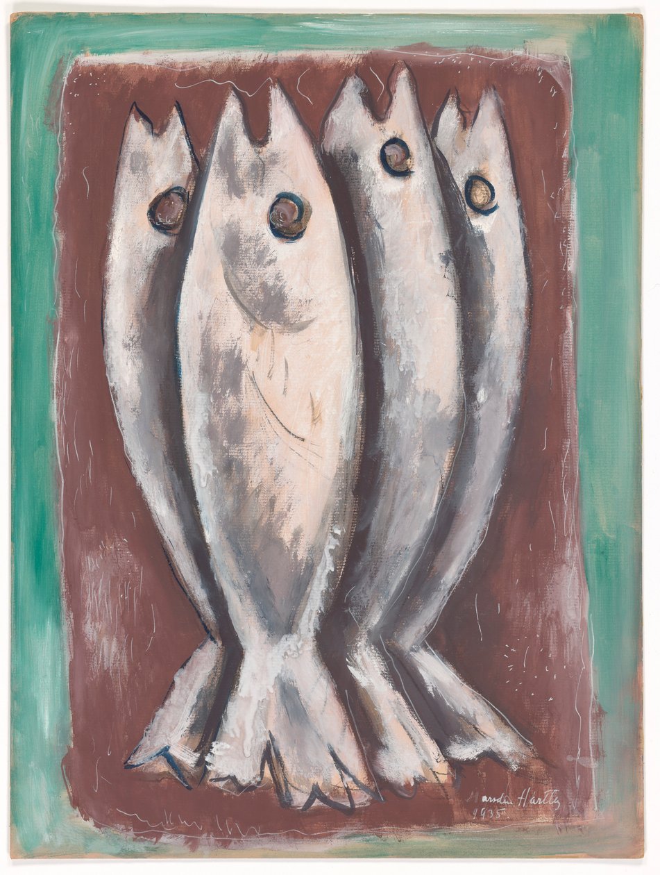 Tengeri Szellemek alkotó: Marsden Hartley