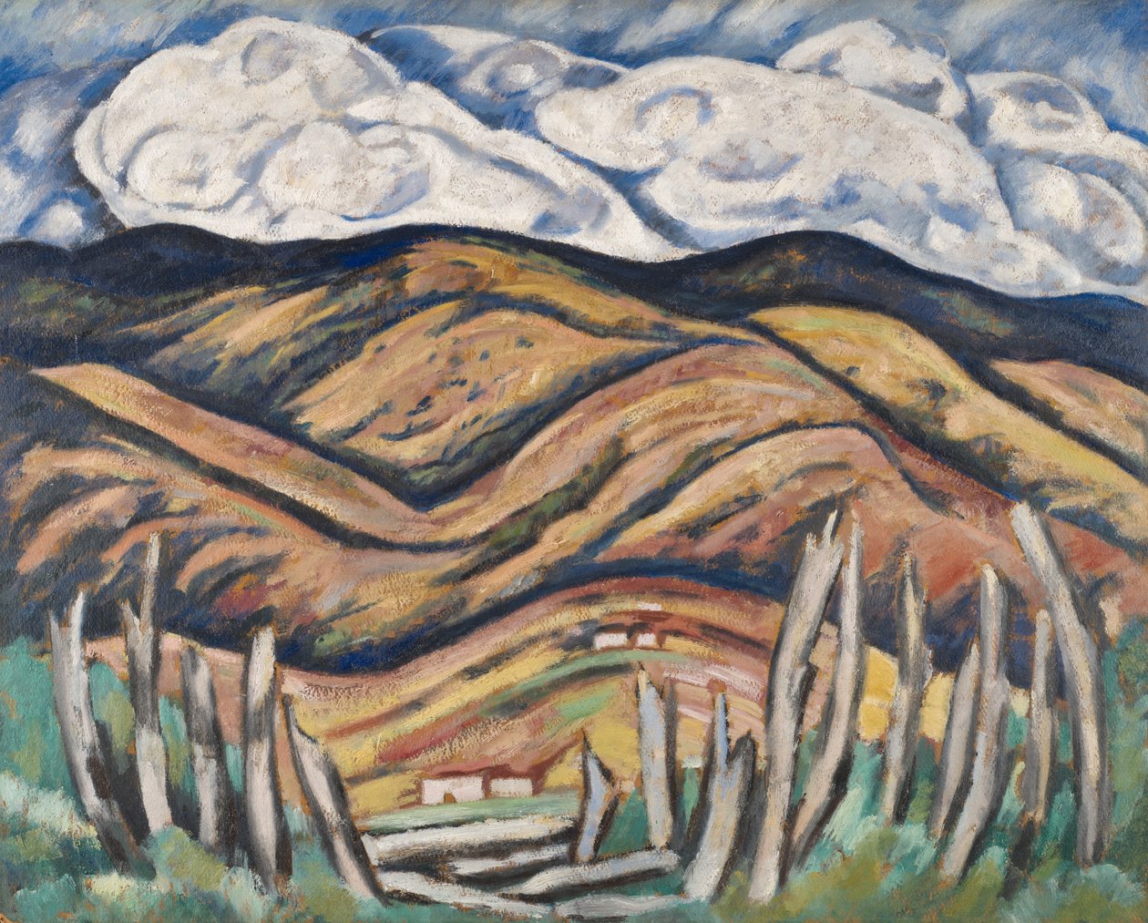Az utolsó Új-Anglia - Új-Mexikó kezdete alkotó: Marsden Hartley
