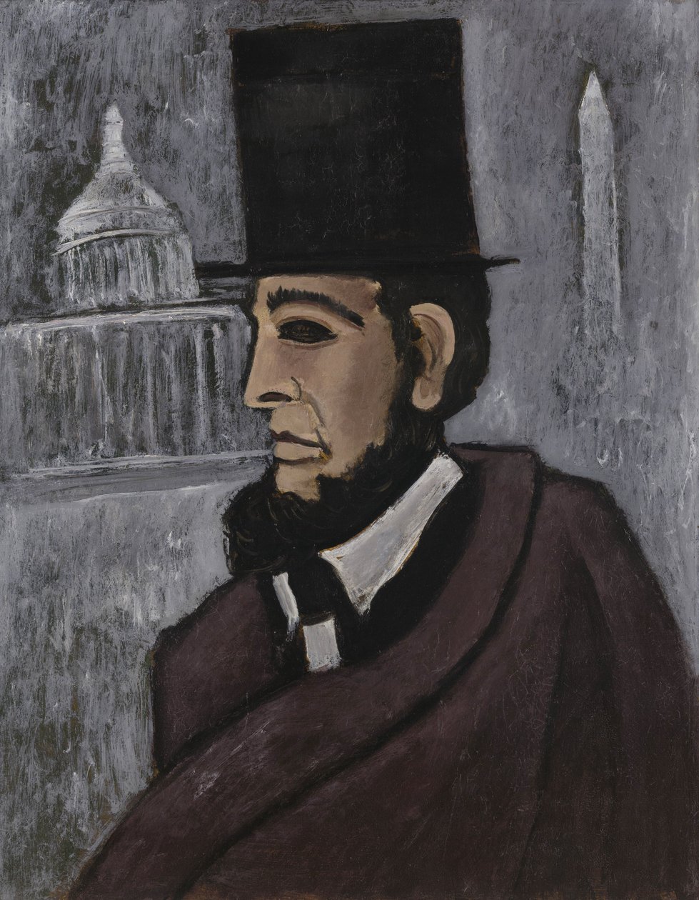 Weary of the Truth, 1940 (olaj az akadémia tábláján) alkotó: Marsden Hartley