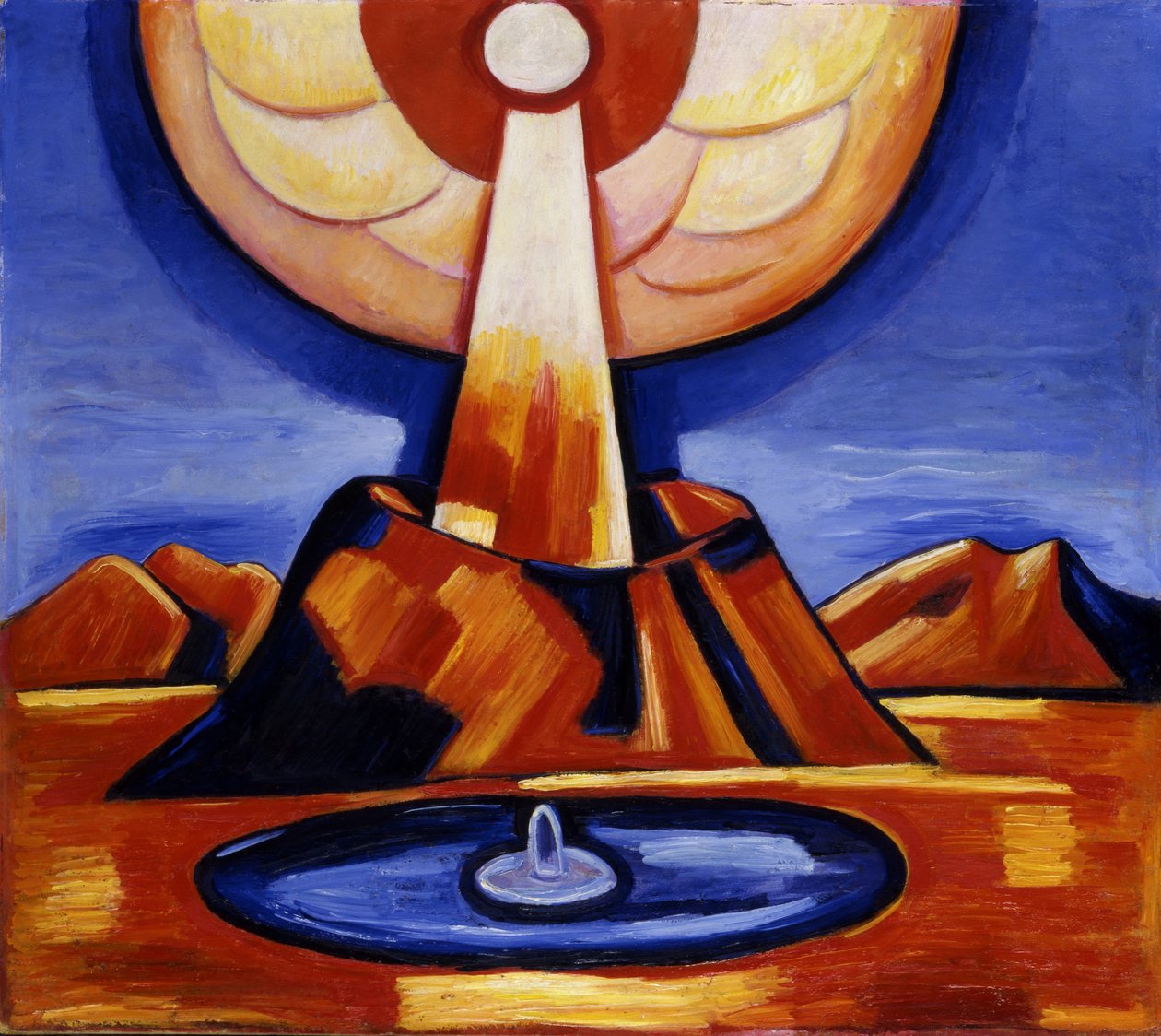 Yliaster (Paracelsus) alkotó: Marsden Hartley