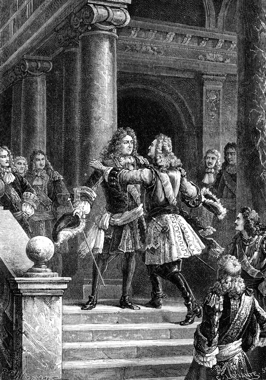 Villars marsall és Savoyai Eugène herceg találkozója Rastadtban, 1898 alkotó: Marshal Villars