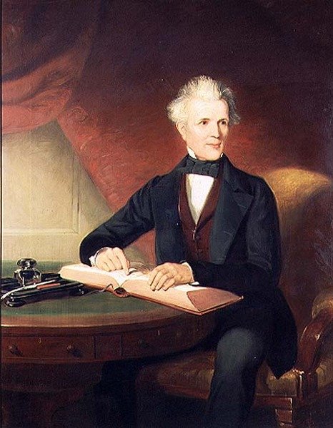 Dr. James Mitchell portréja alkotó: Marshall Claxton