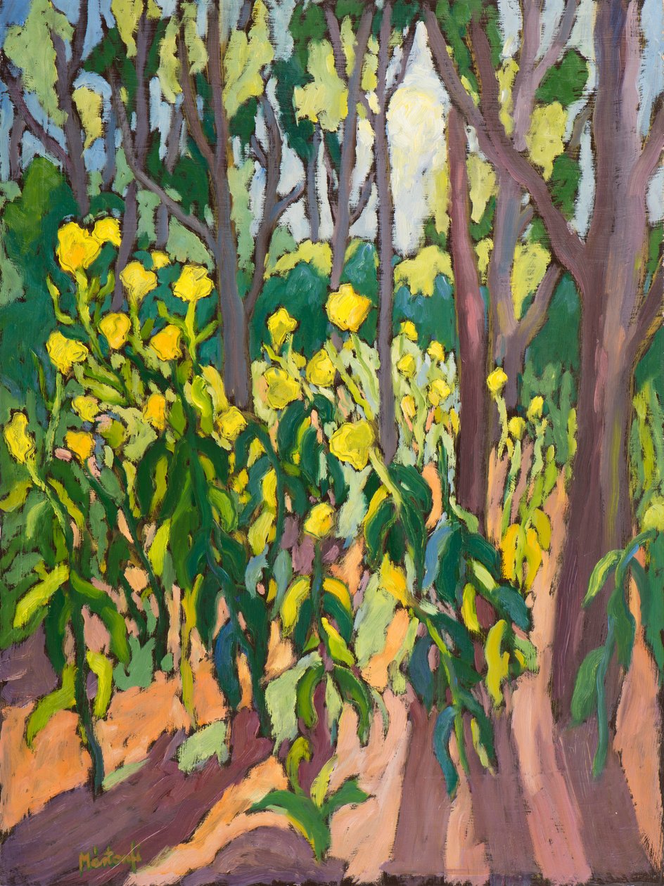 Ambassadors of Light [2011] 80*60 cm, olaj, tábla alkotó: Marta Martonfi Benke