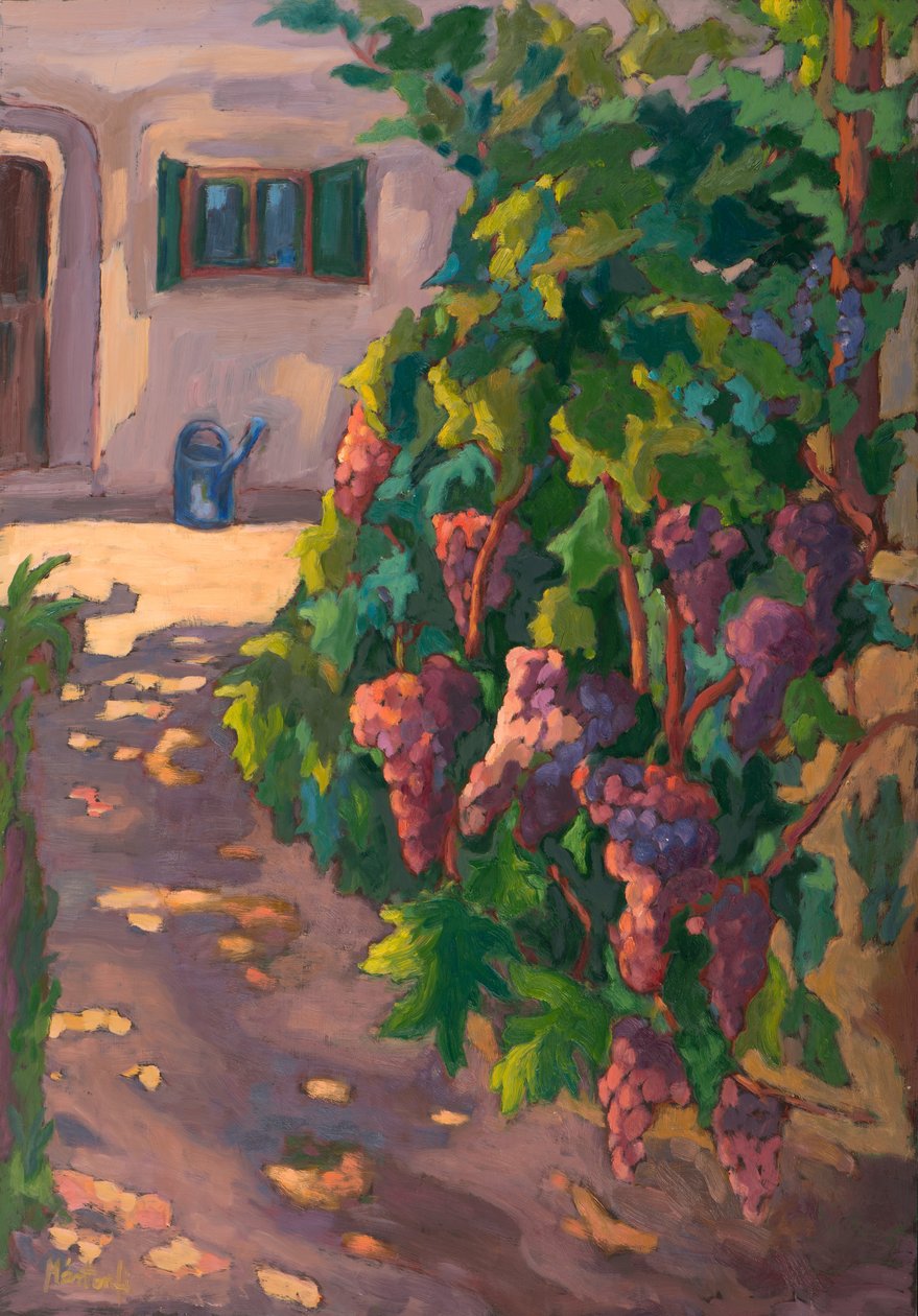 In the Vineyard, (2011) olaj a fedélzeten alkotó: Marta Martonfi Benke