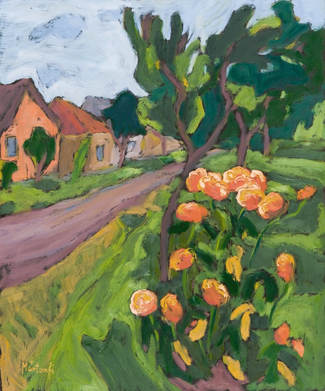 A szomszéd rózsái, 2008 alkotó: Marta Martonfi Benke