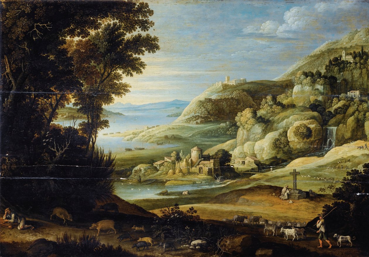 Ideallandschaft alkotó: Marten Ryckaert