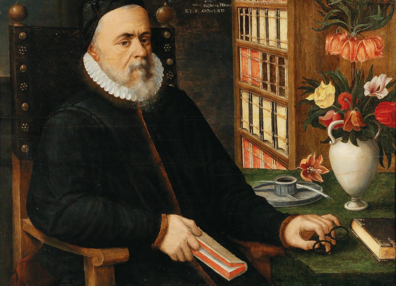 Carolus Clusius tudós portréja 1526-1609, 1589. alkotó: Marten van Valckenborch
