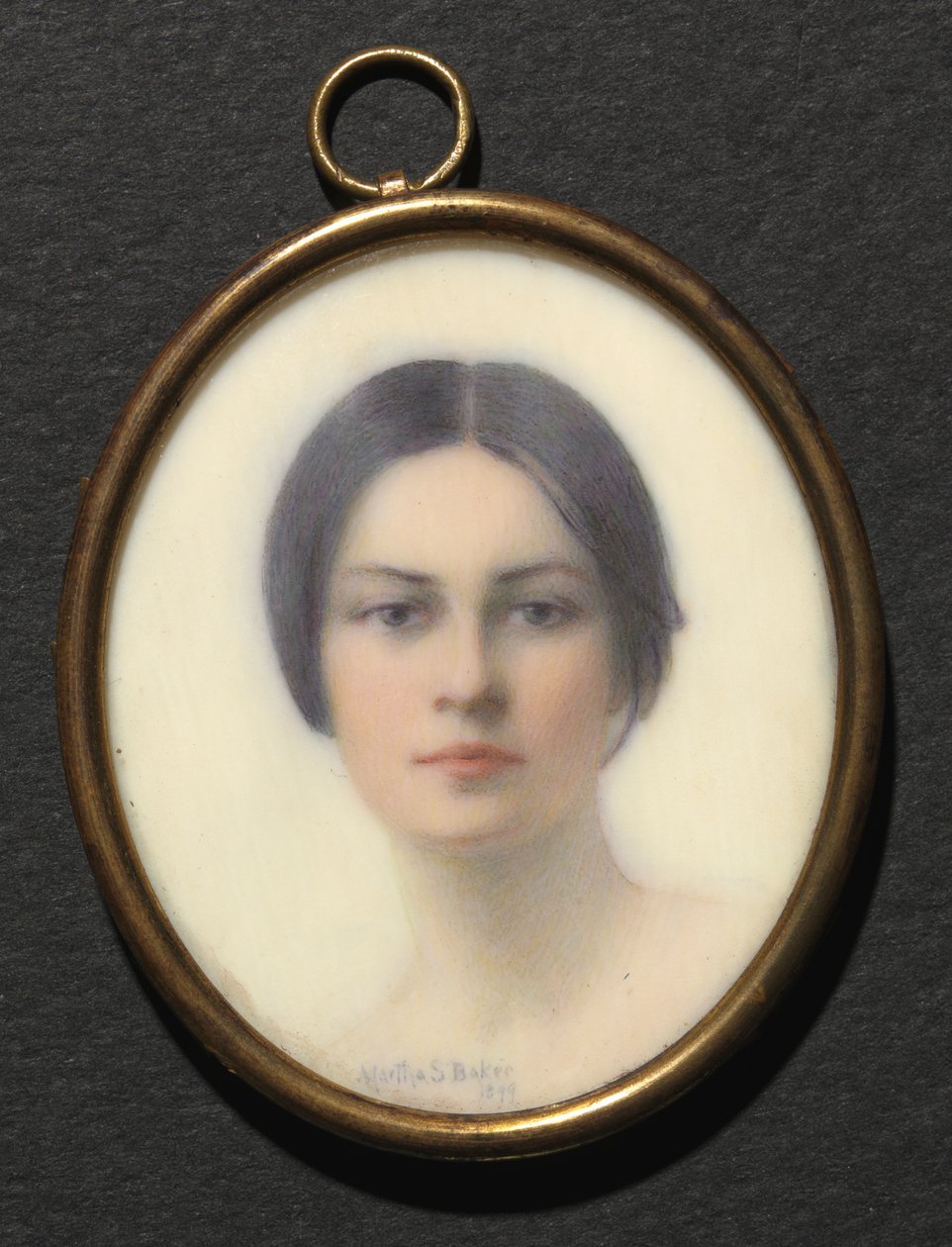 Egy párizsi művésztanuló, 1899. alkotó: Martha S. Baker