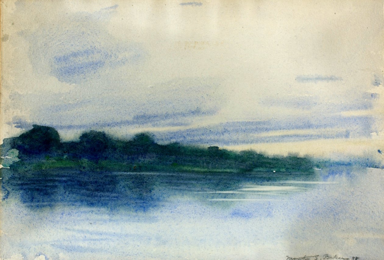 Alkonyat sz. 2 1898, 1898. alkotó: Martha Susan Baker