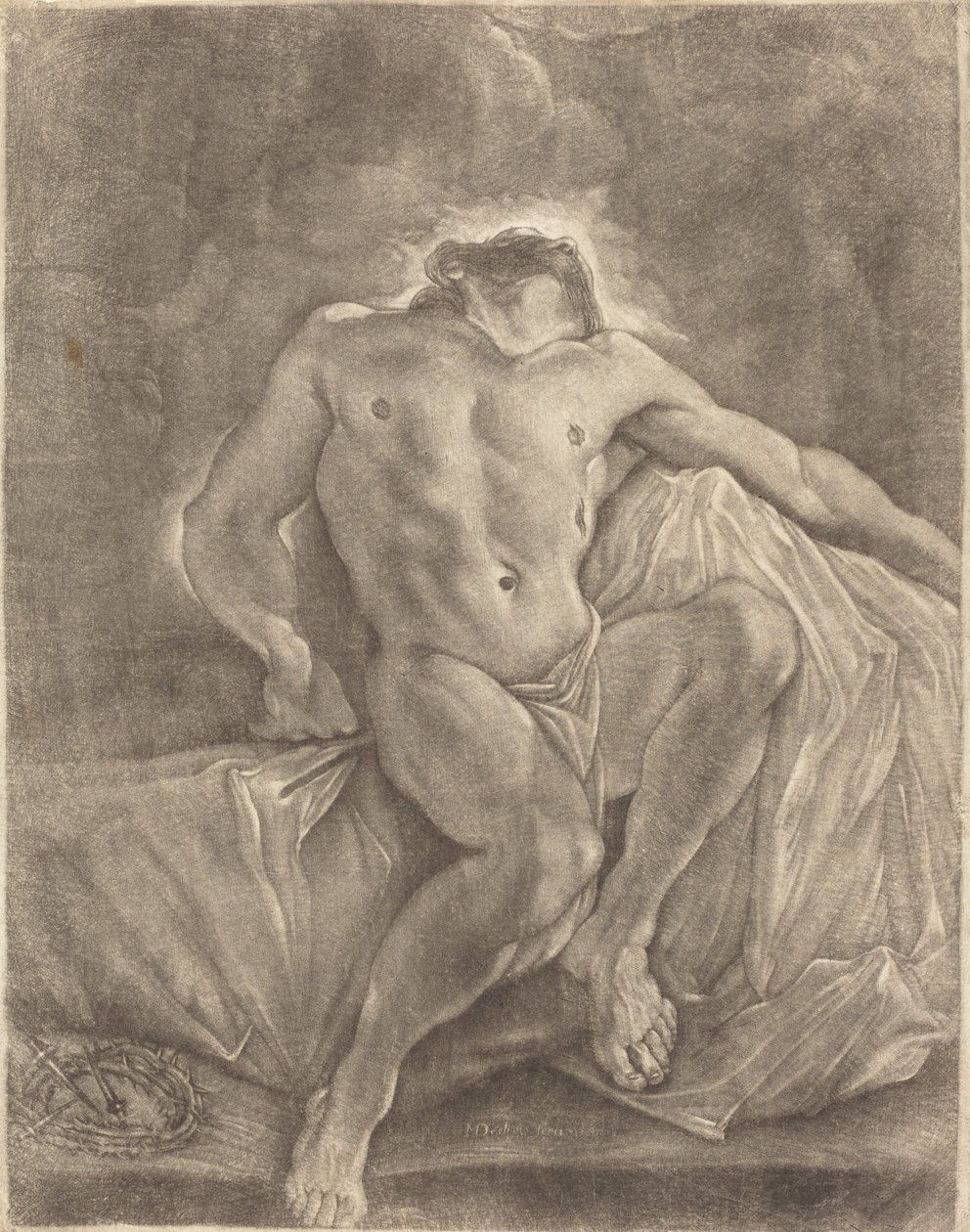 Krisztus holtteste alkotó: Martial Desbois