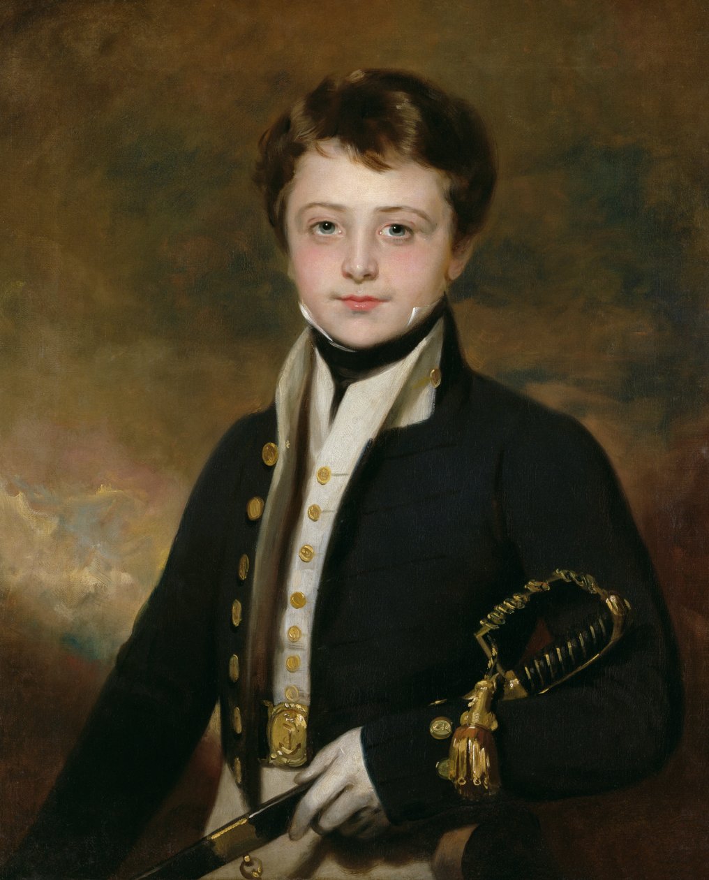 Egy midshipman portréja alkotó: Martin Archer Shee