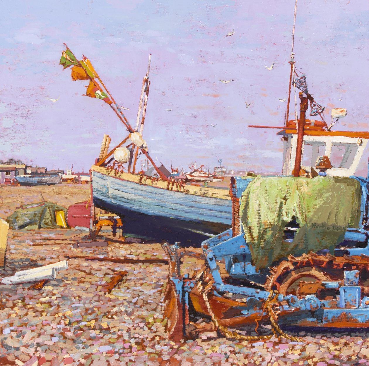 Clear Blue Day (Aldeburgh Beach) 2006 alkotó: Martin Decent