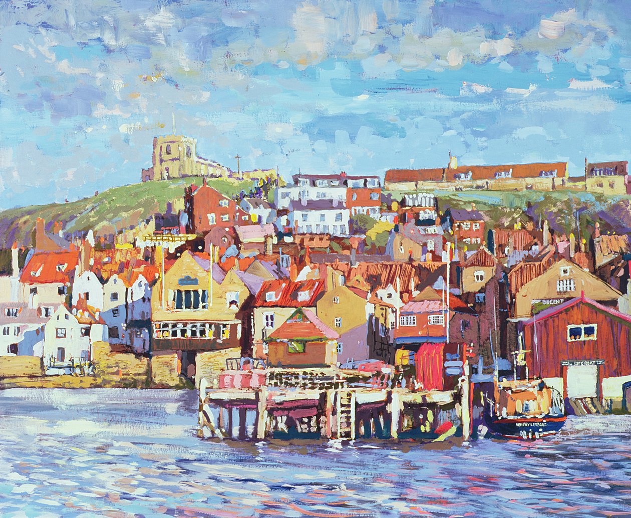 Whitby, 1998 (guache) alkotó: Martin Decent