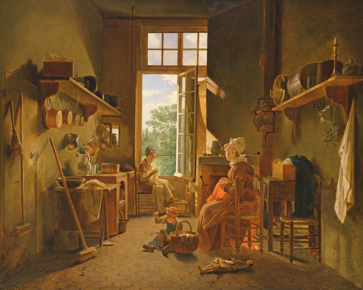 Konyhabelső, 1815 alkotó: Michel Martin Drolling