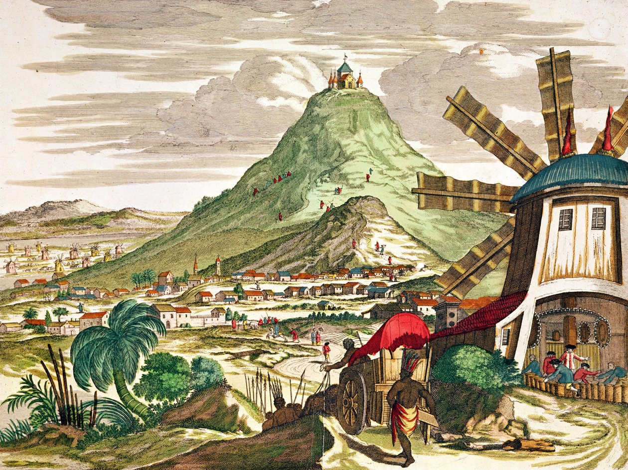 Kilátás Potosira Bolíviában alkotó: Martin Engelbrecht