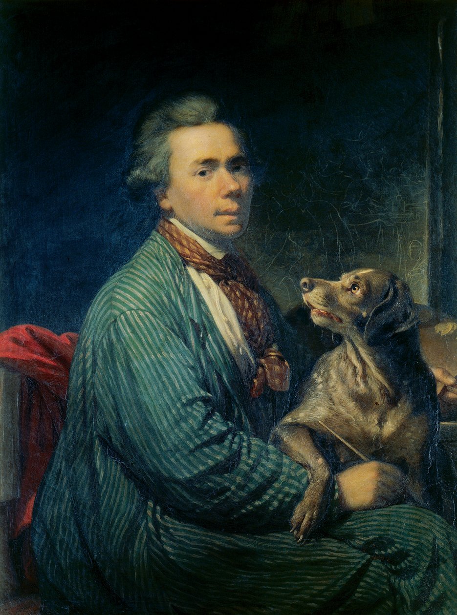 Önarckép alkotó: Martin Ferdinand Quadal