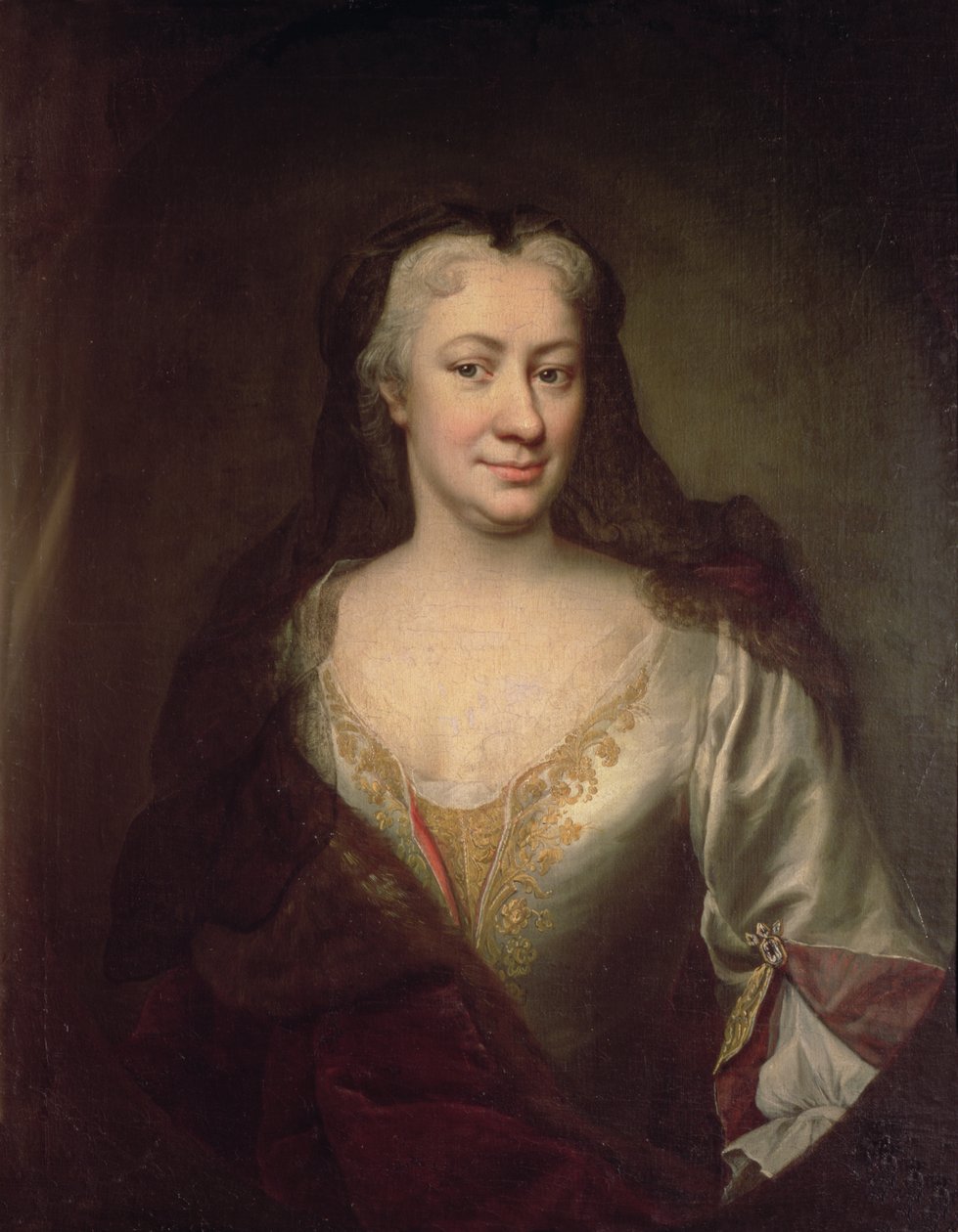 Fuchs grófnő, Mária Terézia kormányzónője, Ausztria császárnéja alkotó: Martin II Mytens or Meytens