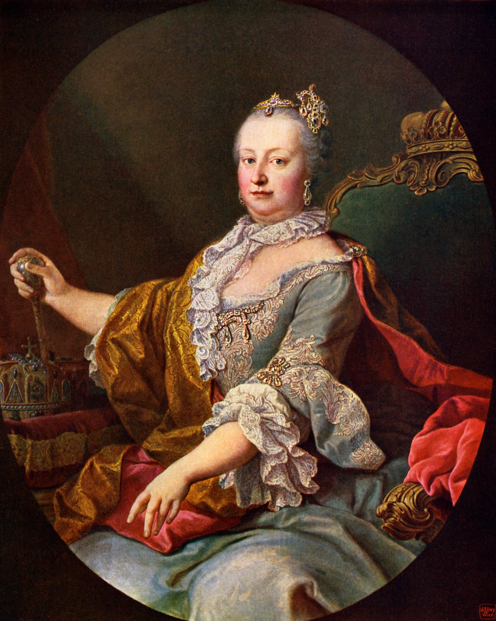 Mária Terézia (vagy Terézia) - alkotó: Martin II Mytens or Meytens
